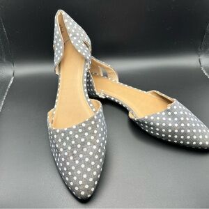 GAP Gray Polka Dot Women's Flats